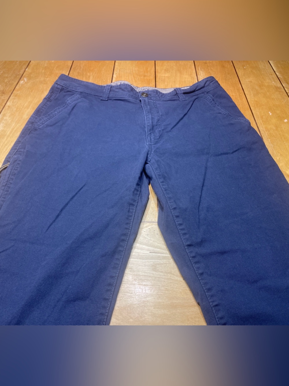Legendary Outfitters Canvas Pants Size 36x30 Color Navy Blue Workwear Outdoors